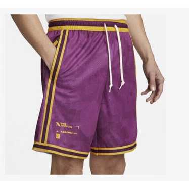 Nike Nike Dry DNA+ Floratone Shorts Men’s Maroon &