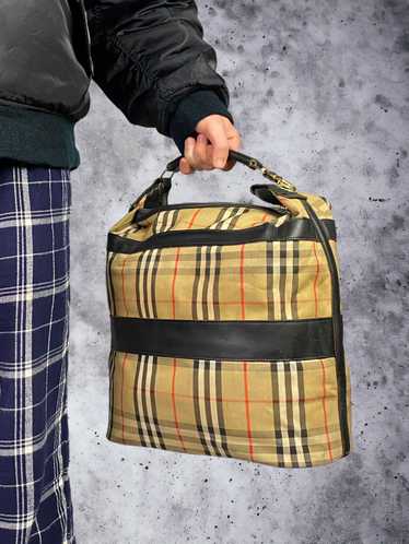 Burberry × Vintage RARE Vintage Burberry 80s Nova… - image 1