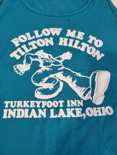 Humor × Vintage Indian lake ohio tilton hilton tu… - image 1