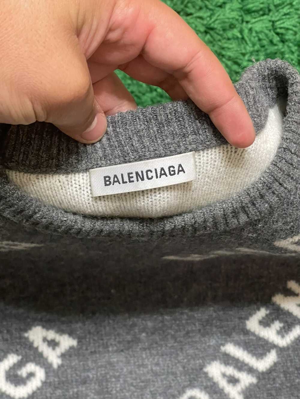 Balenciaga Balenciaga Repeat Logo Sweater - image 3