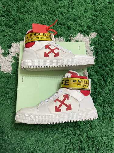 Off white industrial belt high best sale top sneaker