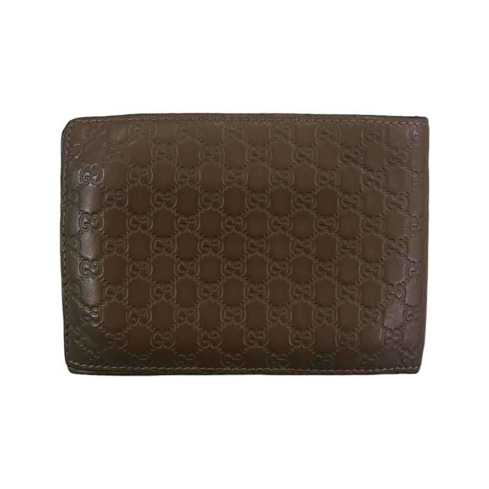 Gucci Gucci Monogram Leather Bifold Wallet - image 2