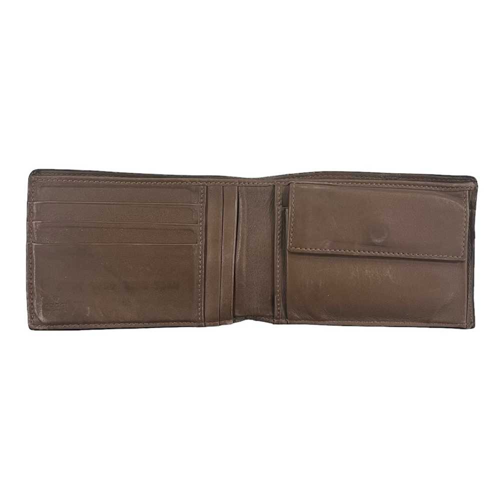 Gucci Gucci Monogram Leather Bifold Wallet - image 3