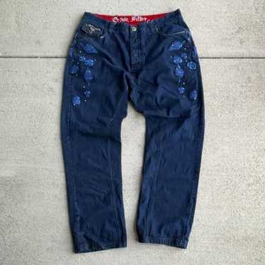 Vintage Y2K Crown Holder Jeans