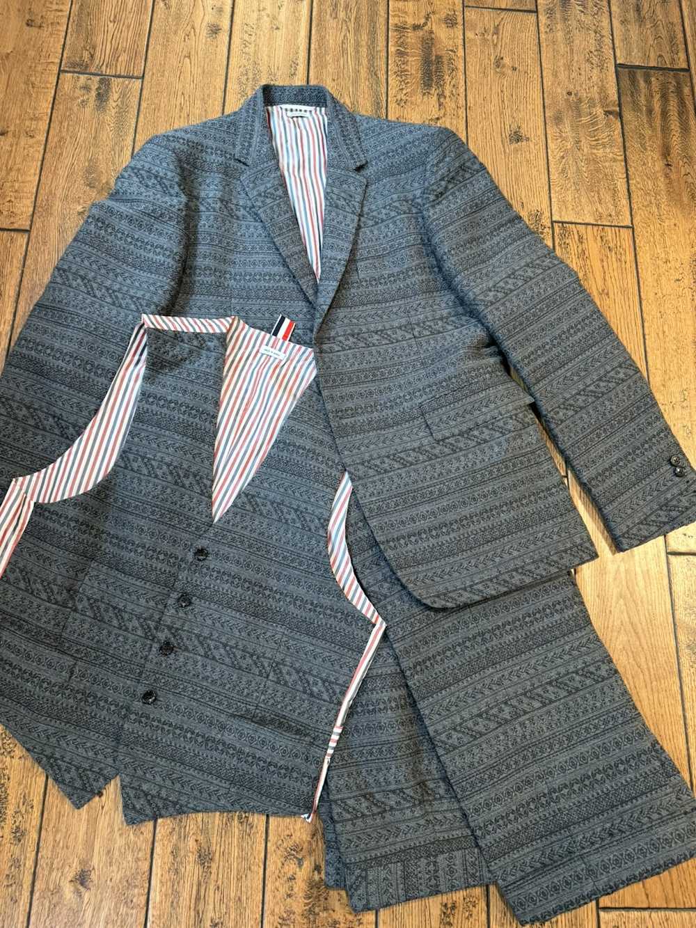 Thom Browne 3 piece Thom Browne Suit, Size 3 - image 2