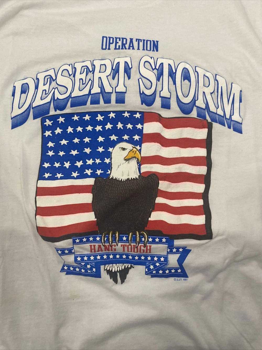 Designer Vintage 1991 Operation Desert Storm Puff… - image 3