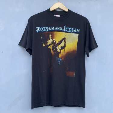 Band Tees × Vintage Vtg 80s FLOTSAM and JETSAM "N… - image 1