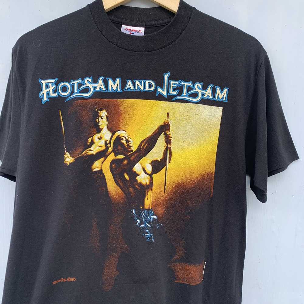 Band Tees × Vintage Vtg 80s FLOTSAM and JETSAM "N… - image 2