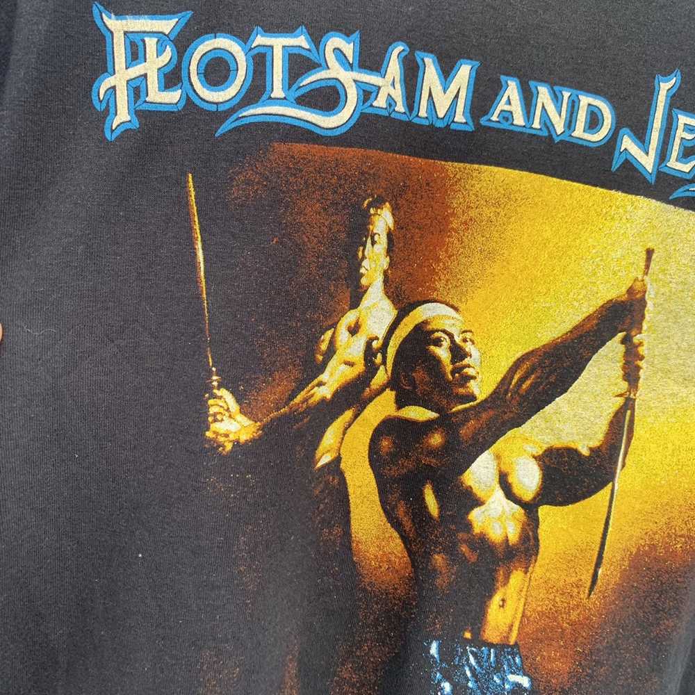 Band Tees × Vintage Vtg 80s FLOTSAM and JETSAM "N… - image 7