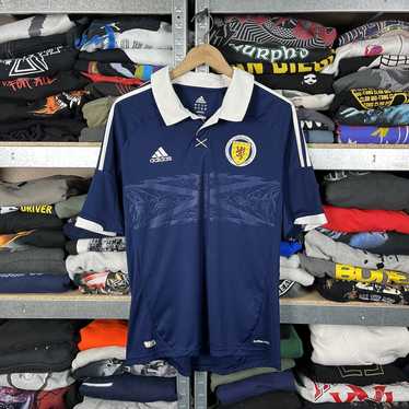 Adidas × Soccer Jersey × Vintage ADIDAS SCOTLAND … - image 1