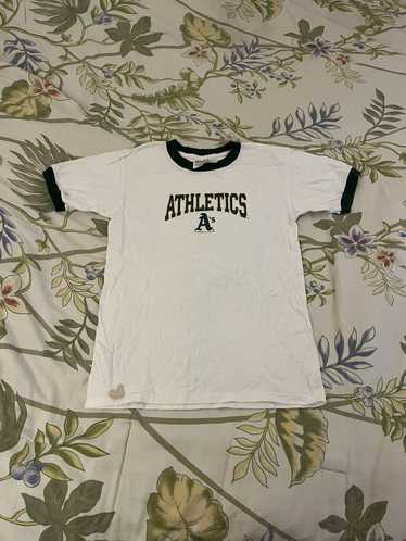 MLB × Vintage Vintage Y2K Oakland A’s logo shirt - image 1