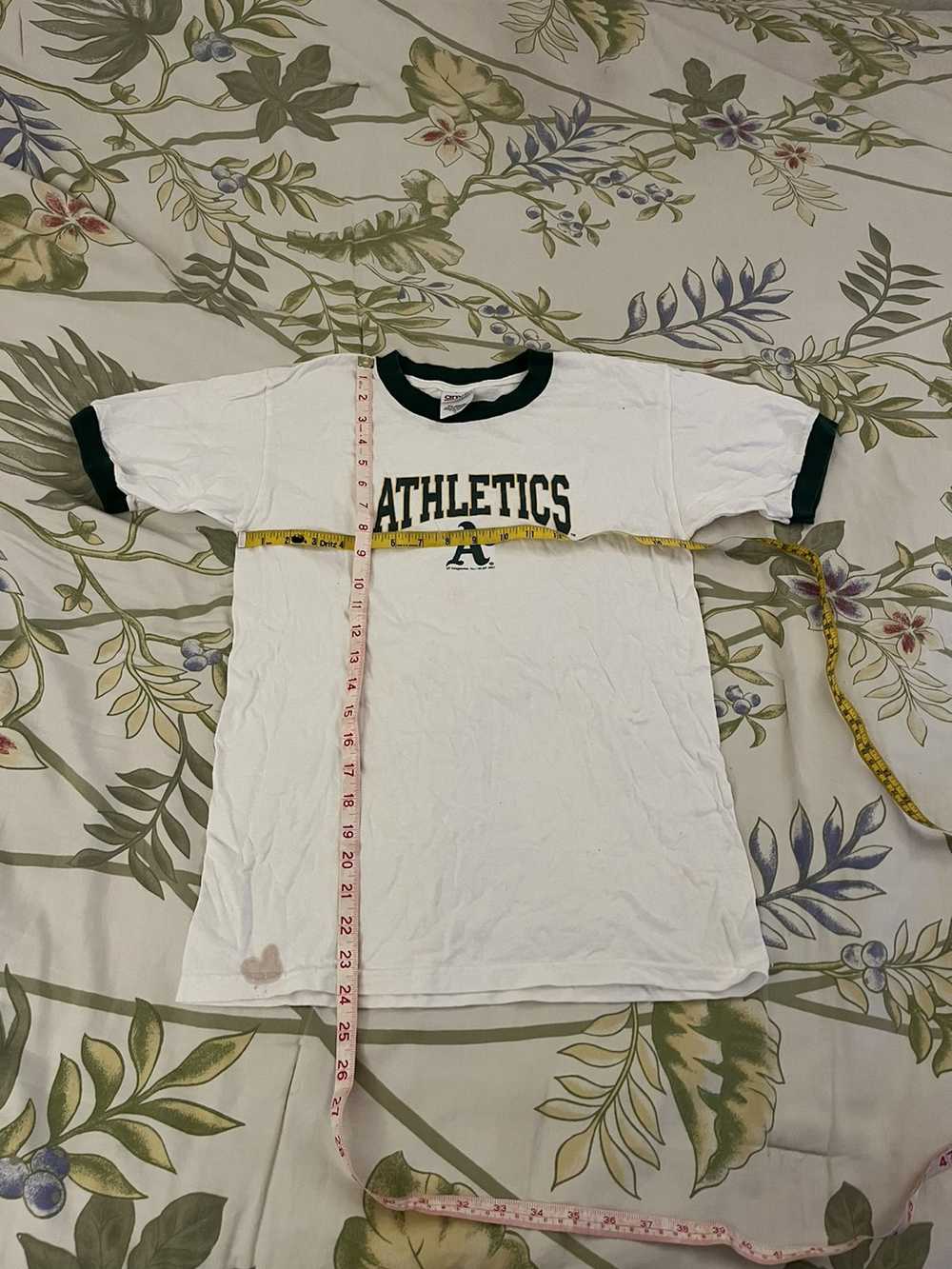 MLB × Vintage Vintage Y2K Oakland A’s logo shirt - image 5