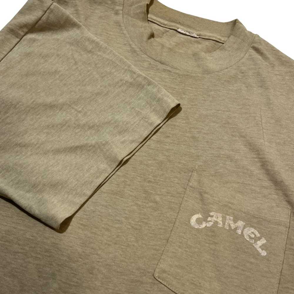 Camel × Vintage 90s Camel Cigarettes Back Print T… - image 5