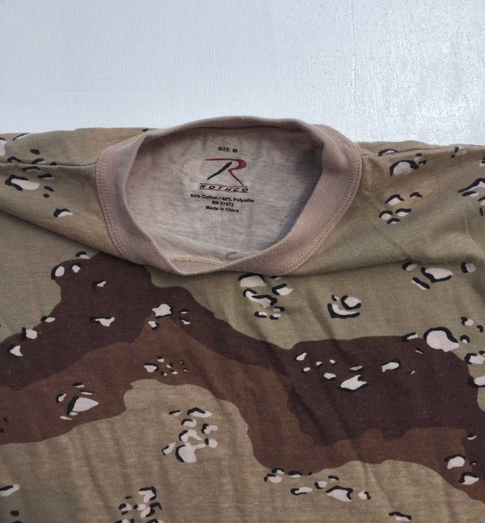 Military × Rothco Rare Chocolate chip camo vintag… - image 3