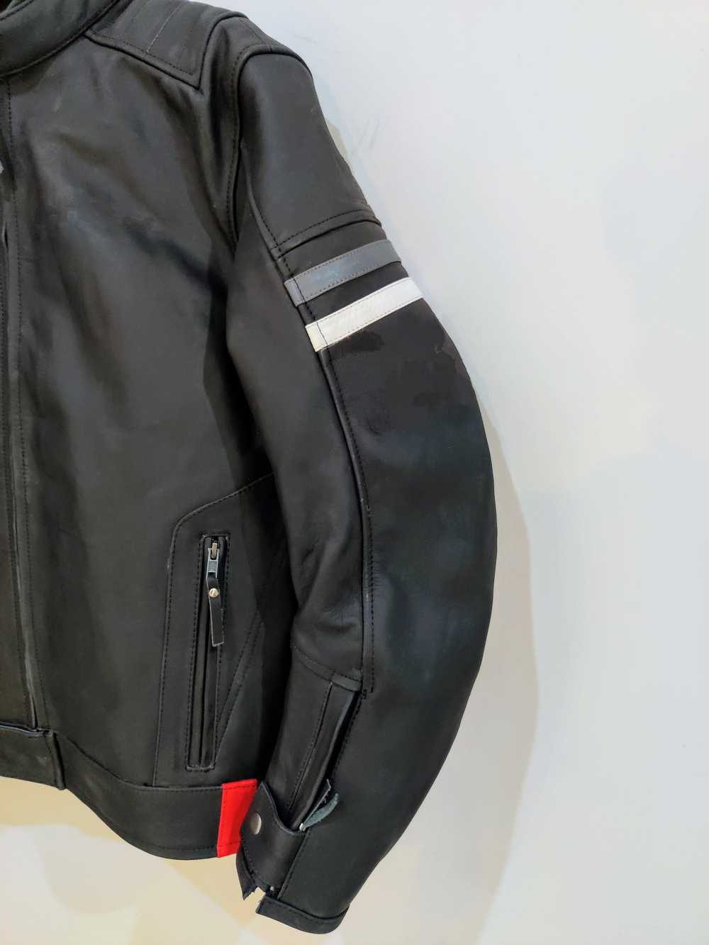 Leather Jacket × Racing × Streetwear "Free Shippi… - image 4