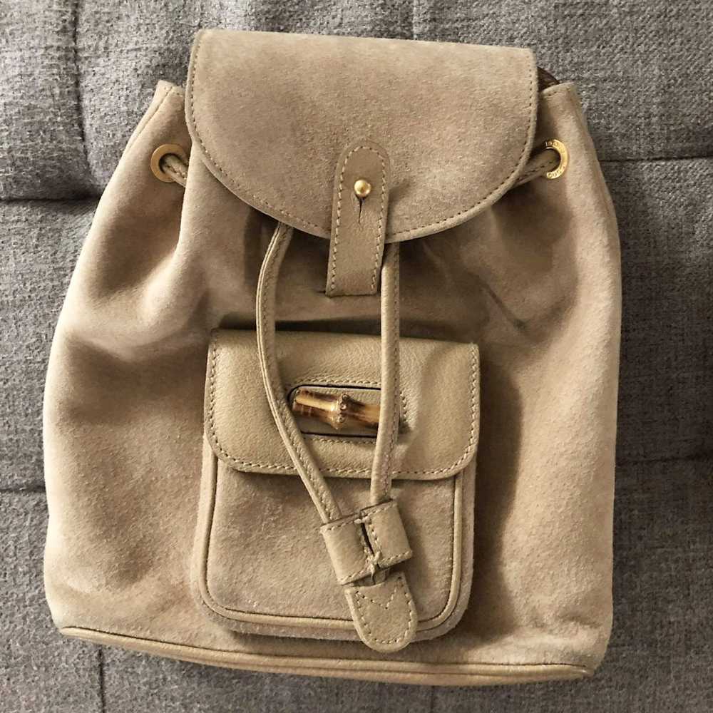 Gucci Gucci Bamboo Backpack - image 1