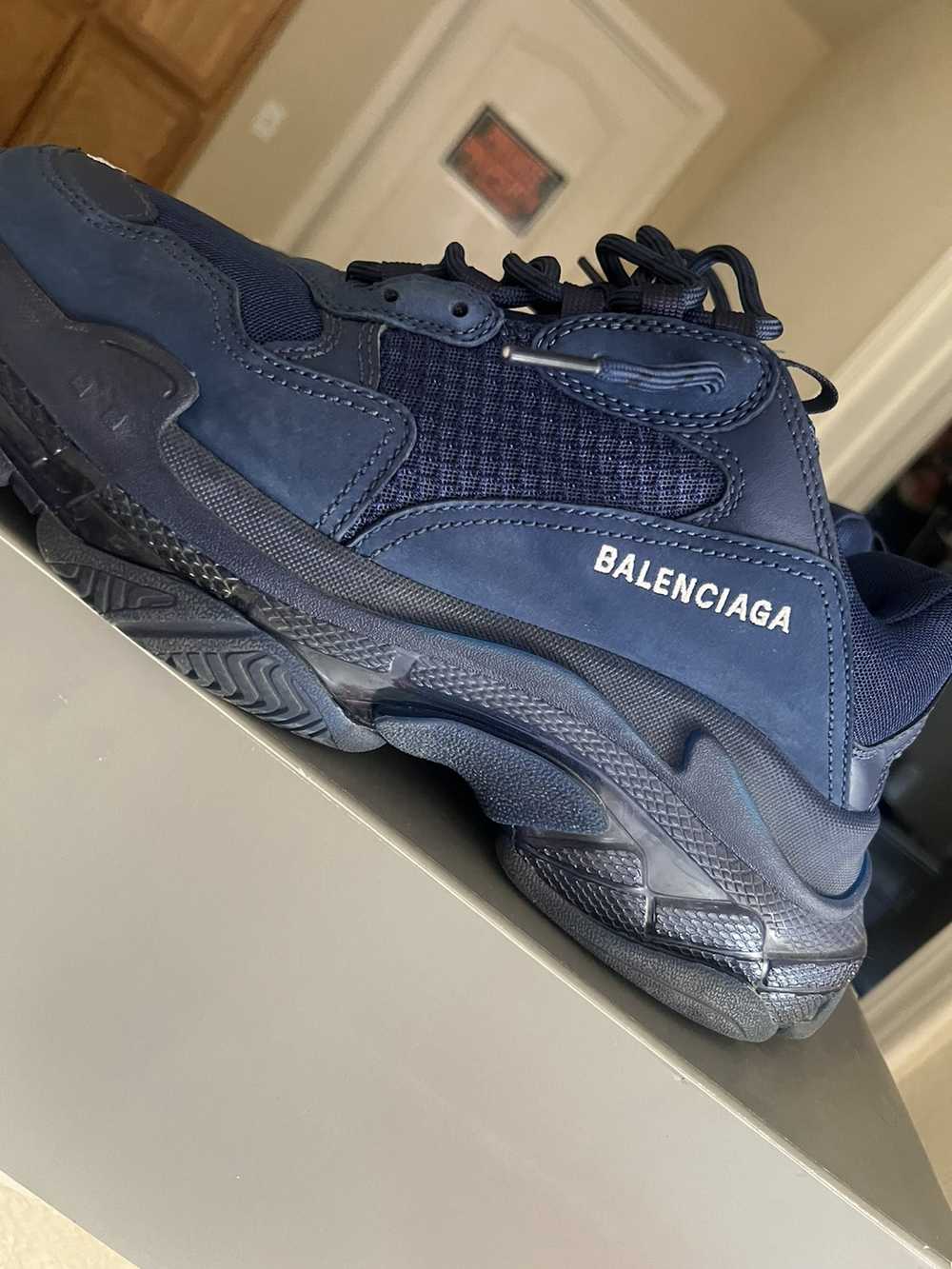 Balenciaga Balenciaga Triple S Blue - image 3