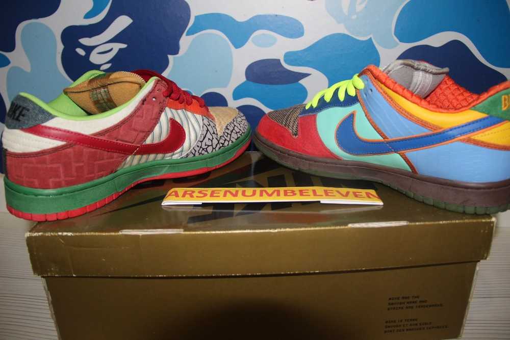 Nike Dunk Low SB What The Dunk 2007 used lightly … - image 3