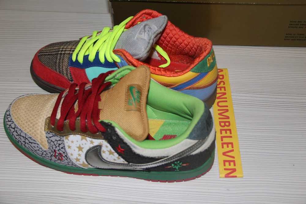 Nike Dunk Low SB What The Dunk 2007 used lightly … - image 5