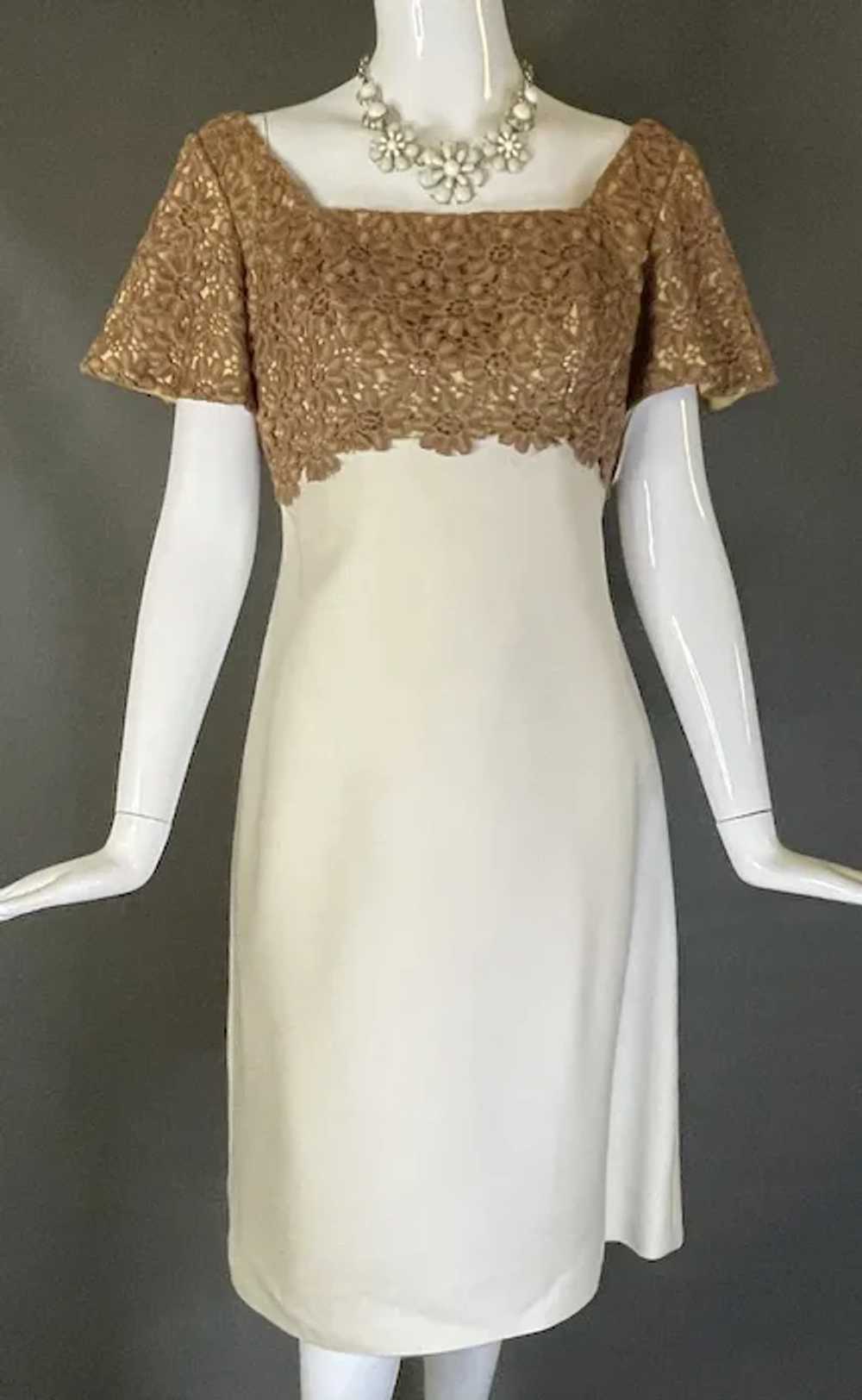 Vintage New Old Stock 60s Dress Mint - image 3