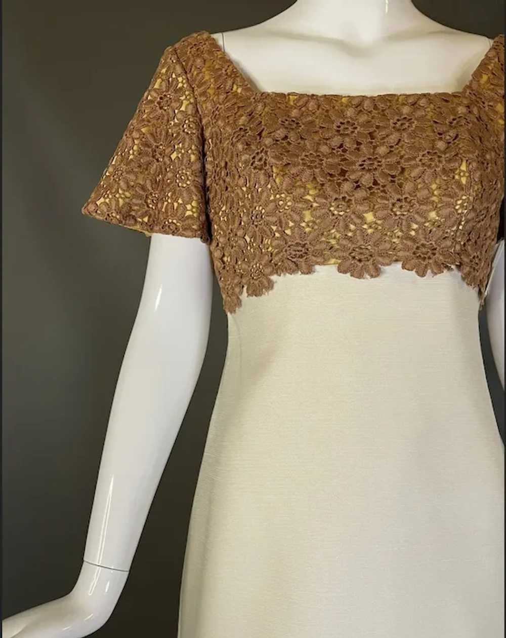 Vintage New Old Stock 60s Dress Mint - image 7