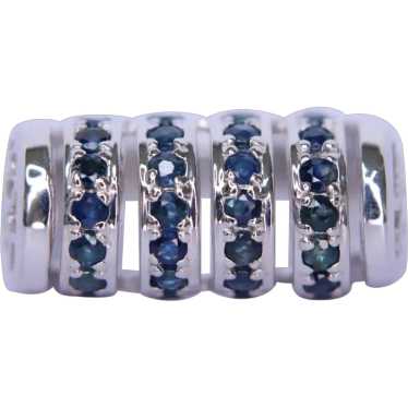 Orloff of Denmark, Blue Sapphire Ring in 925 Sterl