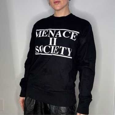 Supreme MENACE II SOCIETY トレーナー ネイビー Supreme MENACE II SOCIETY トレーナー ネイビー - メルカリ