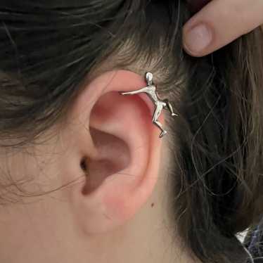 Sterling Silver Ear Crawler