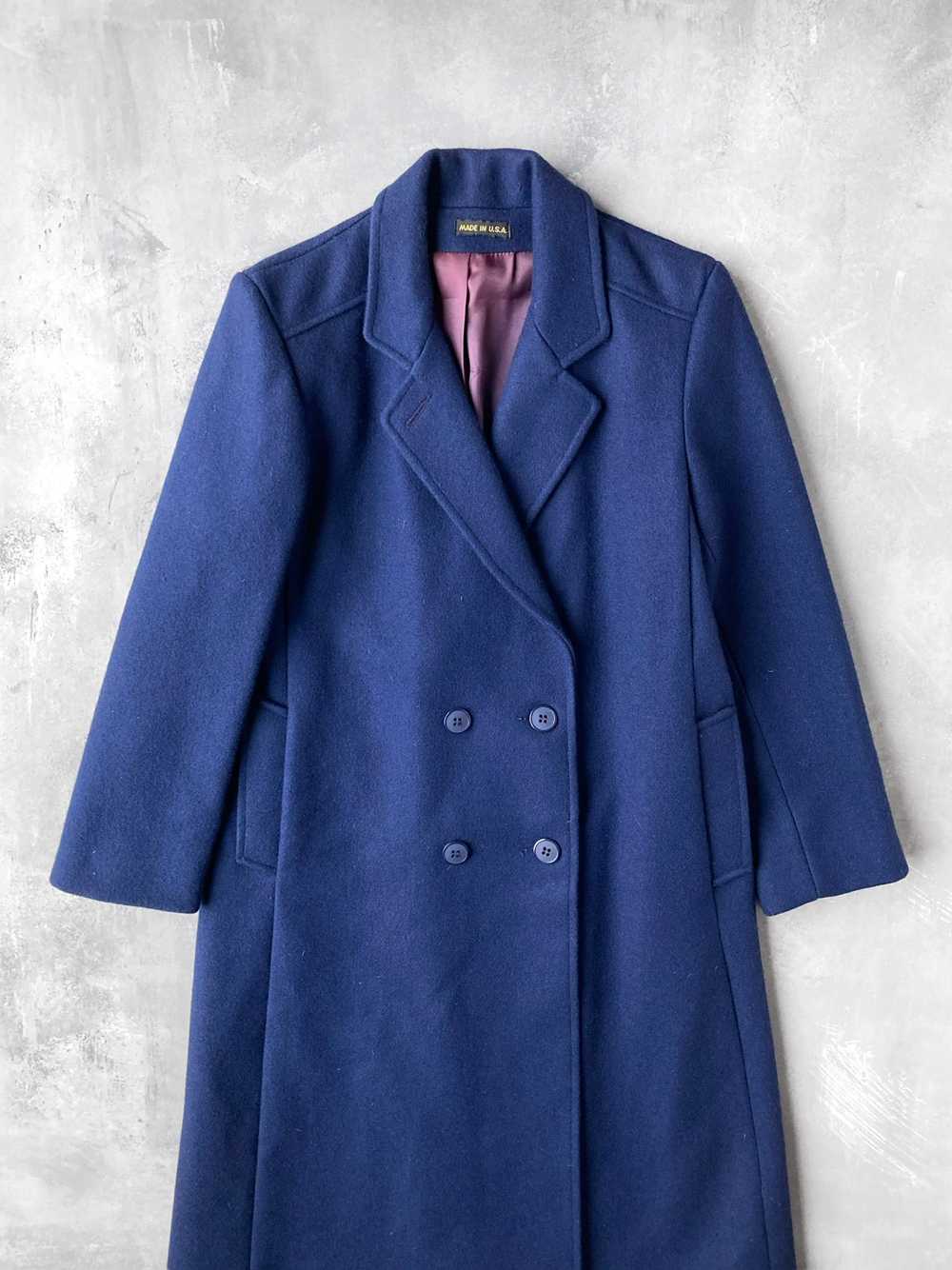 Wool Overcoat 90's - Small - image 1