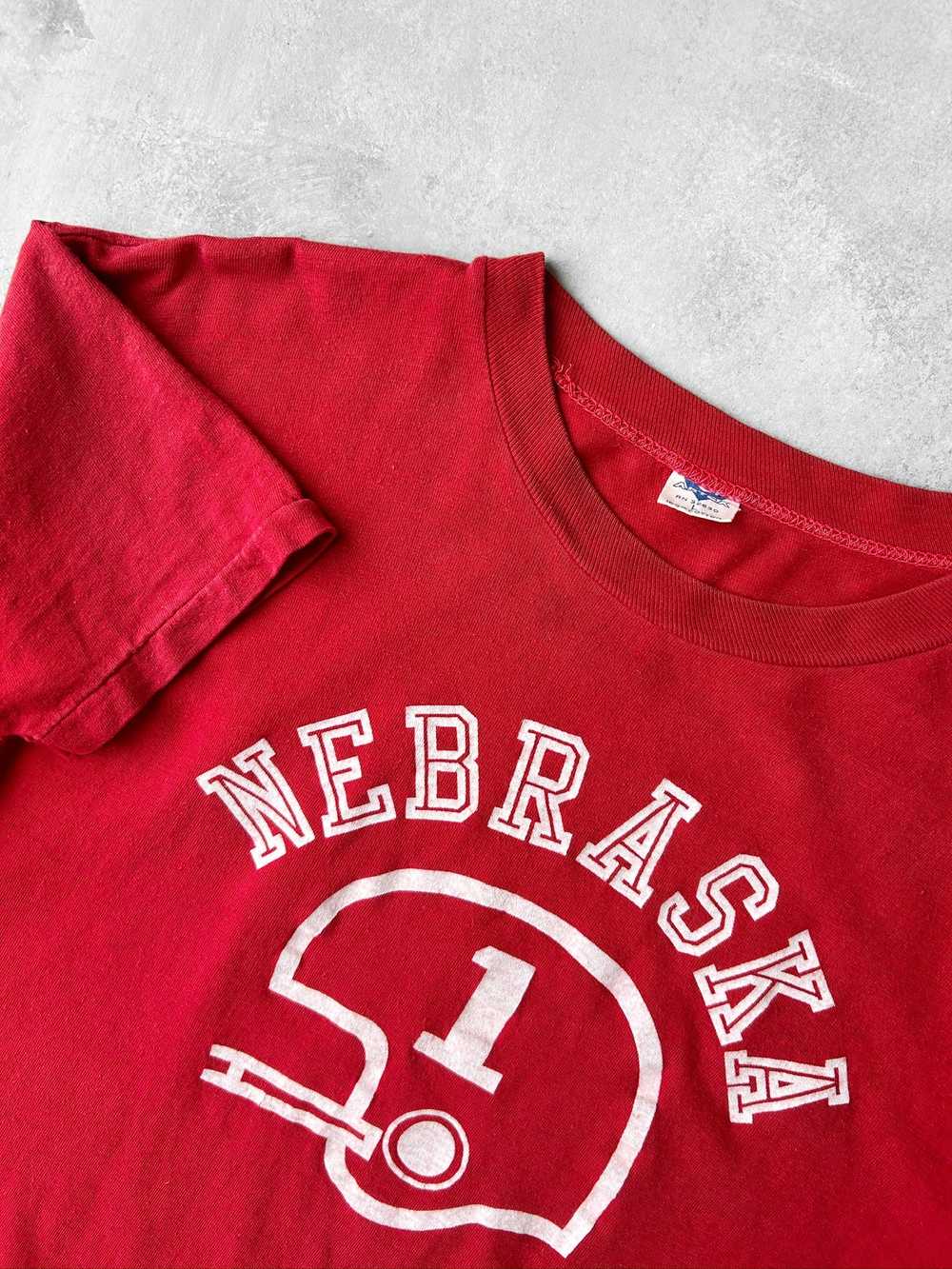 University of Nebraska T-Shirt 70's - Medium - image 2