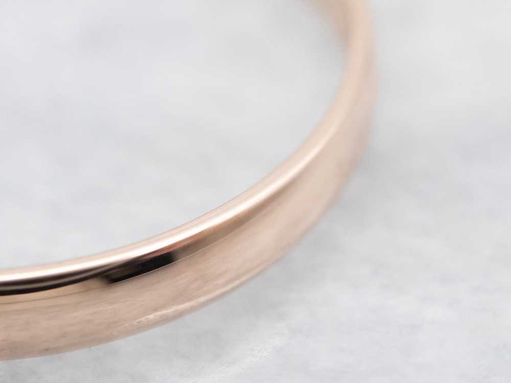 Simple Rose Gold Band - image 2