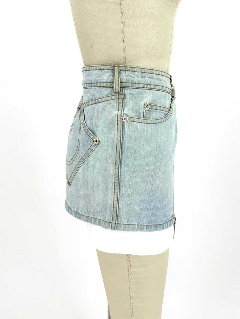 2005 Christian Dior Boutique Denim Mini Skirt* - image 3