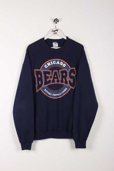 90's Chicago Bears Sweatshirt Navy XL