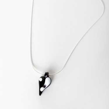 LAÔMA ATELIER Collier YIN YANG Glass Bead Necklac… - image 1