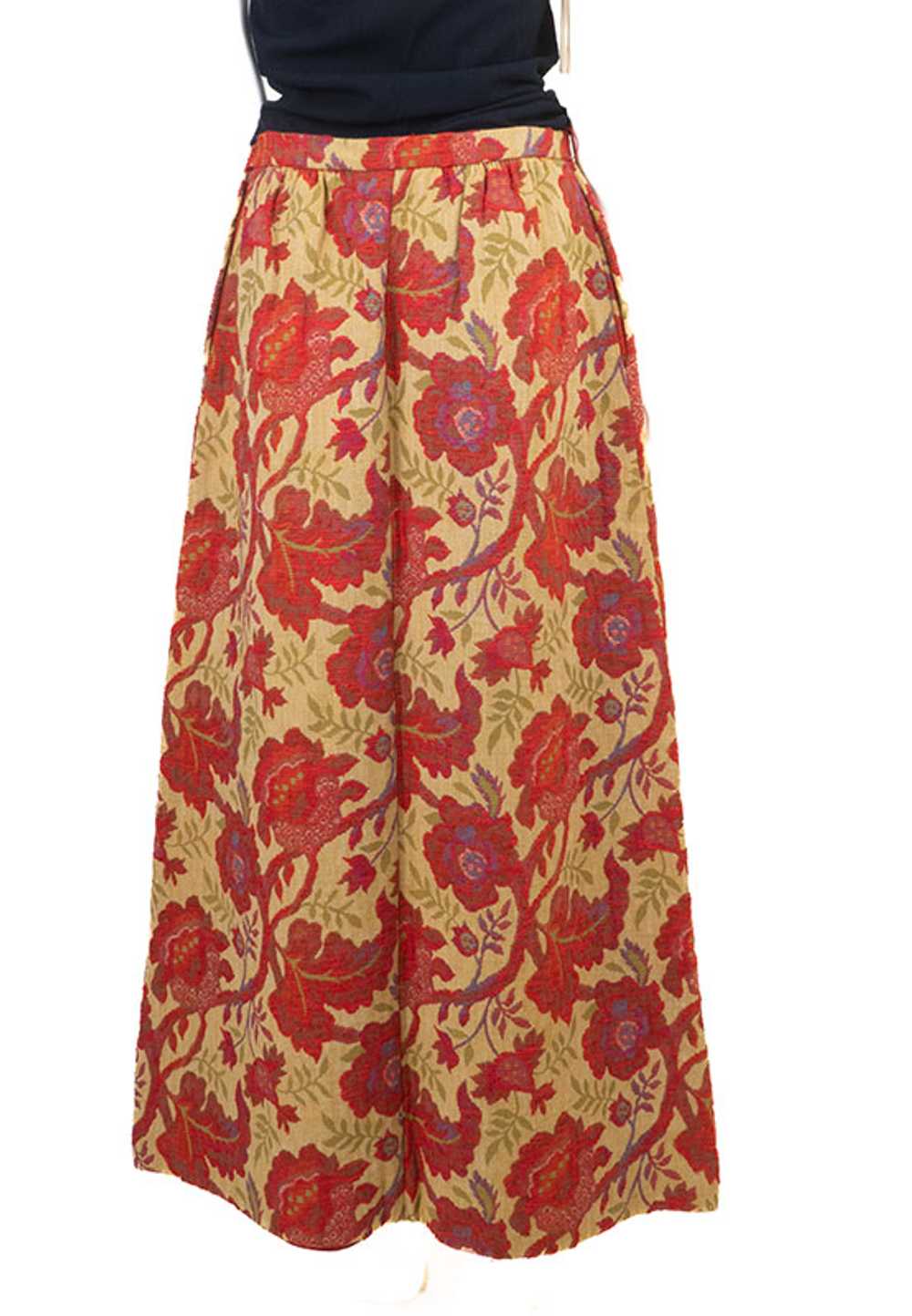 1970s Nelly De Grab Tapestry Skirt - image 3