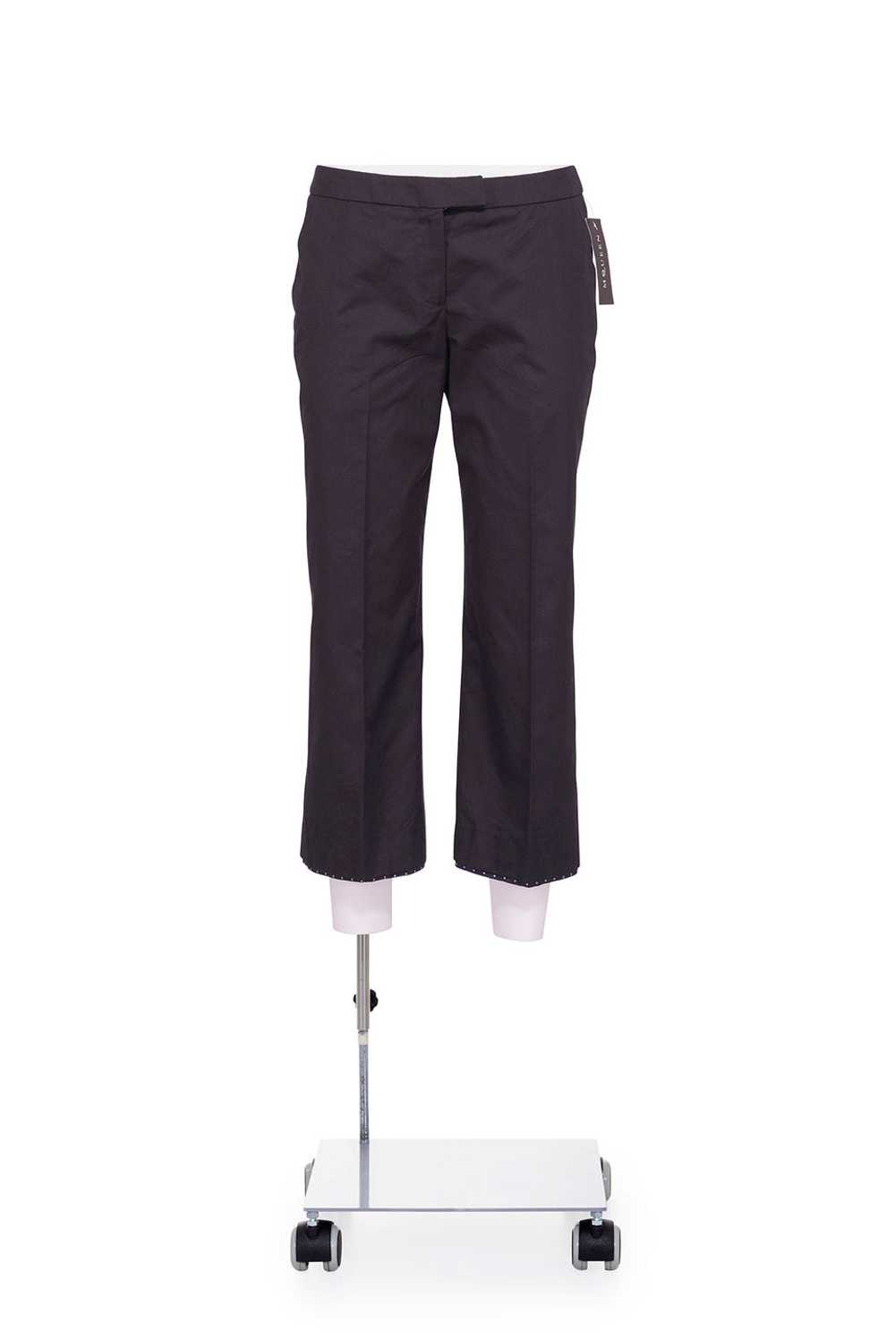 ALEXANDER MCQUEEN LOW RISE CROPPED TROUSERS - image 2