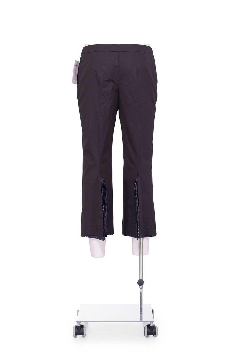 ALEXANDER MCQUEEN LOW RISE CROPPED TROUSERS - image 4