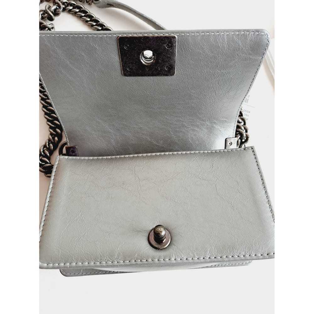 Chanel Boy leather handbag - image 12