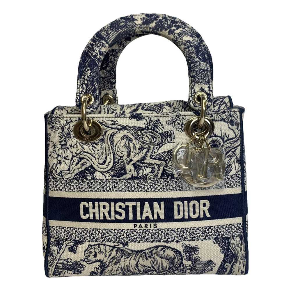 Dior Lady D-Lite cloth handbag - image 1