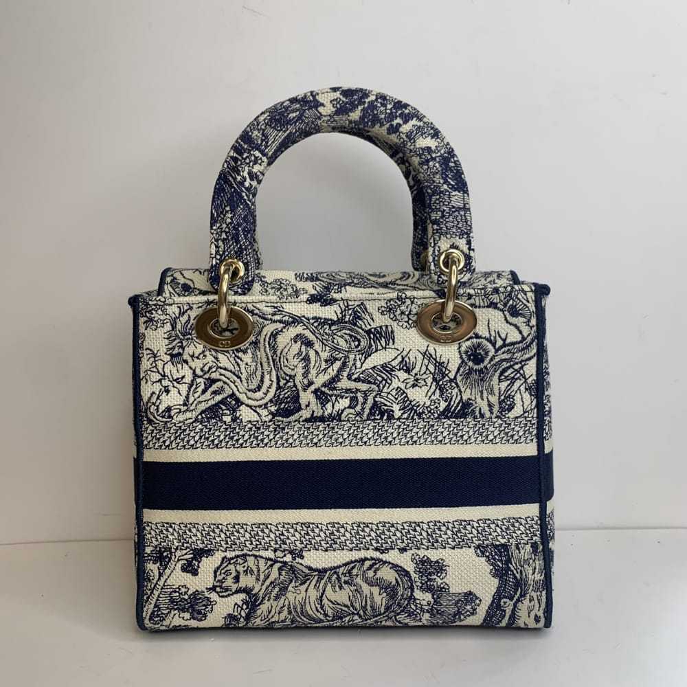 Dior Lady D-Lite cloth handbag - image 2