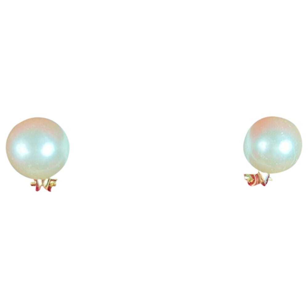 Dior Tribal pearl earrings - image 1