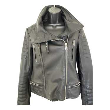 All saints steine outlet leather jacket