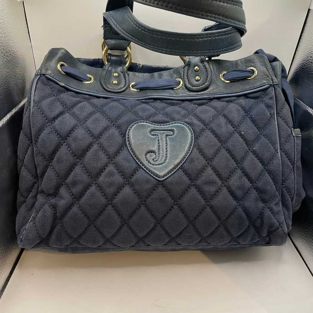 Juicy Couture y2k bag blue sequins - image 4