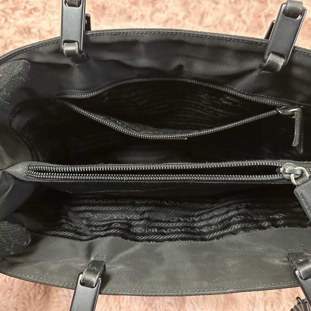 Prada Black Nylon Shoulder Bag - image 9