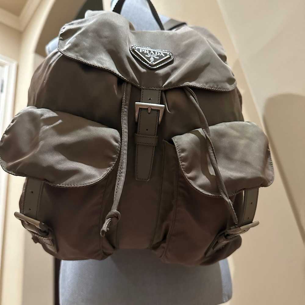 Prada Zainetto Tessuto Nylon Backpack - image 8