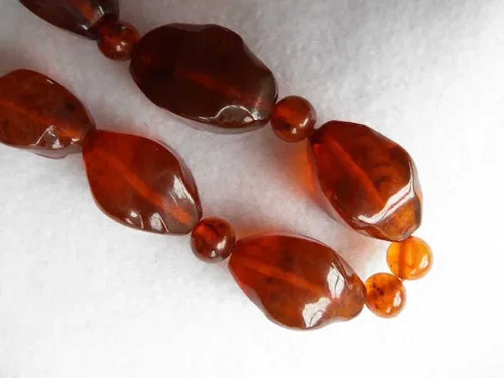 Stunning Russian Amber 28" Necklace - image 5