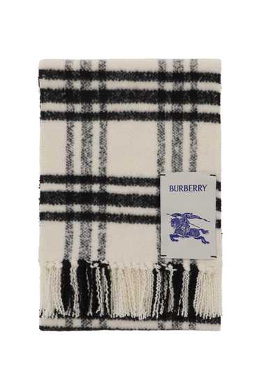 Burberry Check Wool Scarf Women