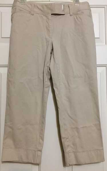 White House Black Market size 8 Beige khaki Slim c