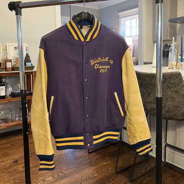 March Madness with Plum Garments⛹️‍♂️ Vintage varsity jackets from the  1950s to 80s available as part of today's website…