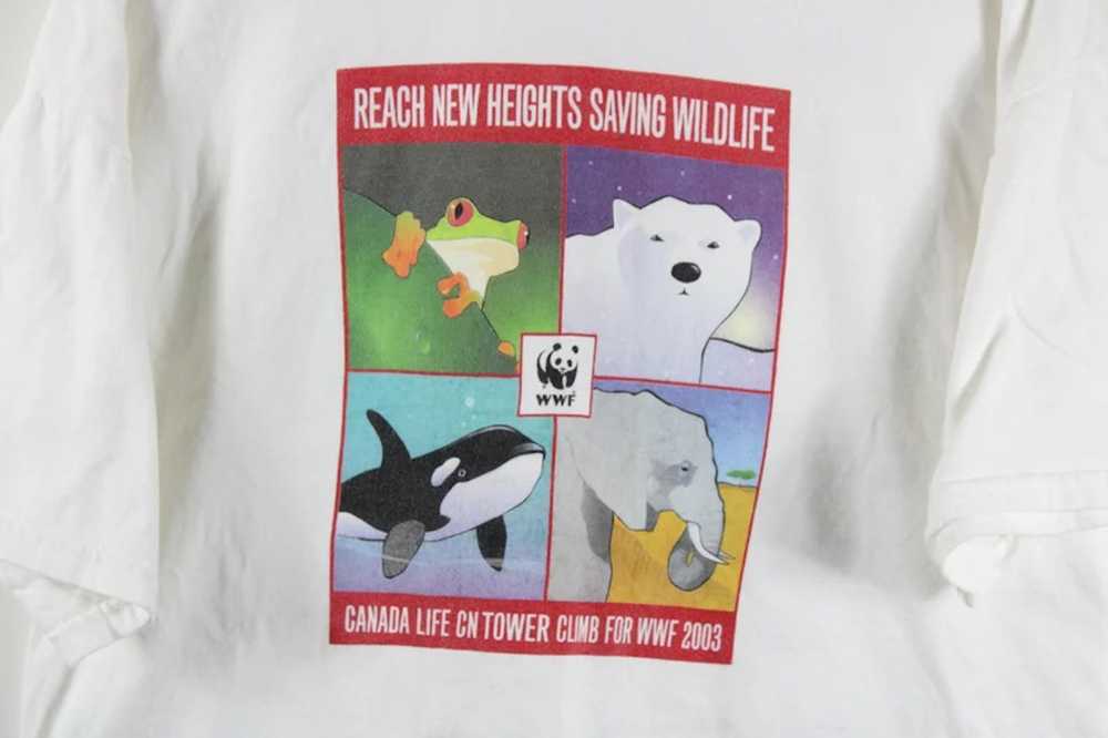 Animal Tee × Vintage × Wwf WWF Shirt / Vintage Wo… - image 2